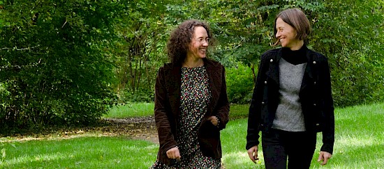 Tereza Bodnárová und Sibylle Wolf